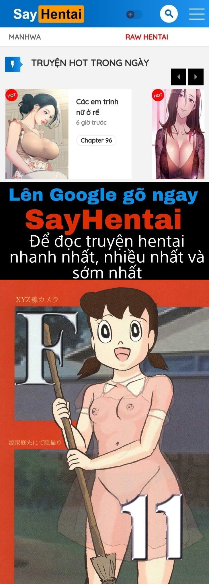 đọc truyện Tuyển Tập Doraemon Doujinshi 18+ Chương 38 ảnh 1 tại Giả Dược