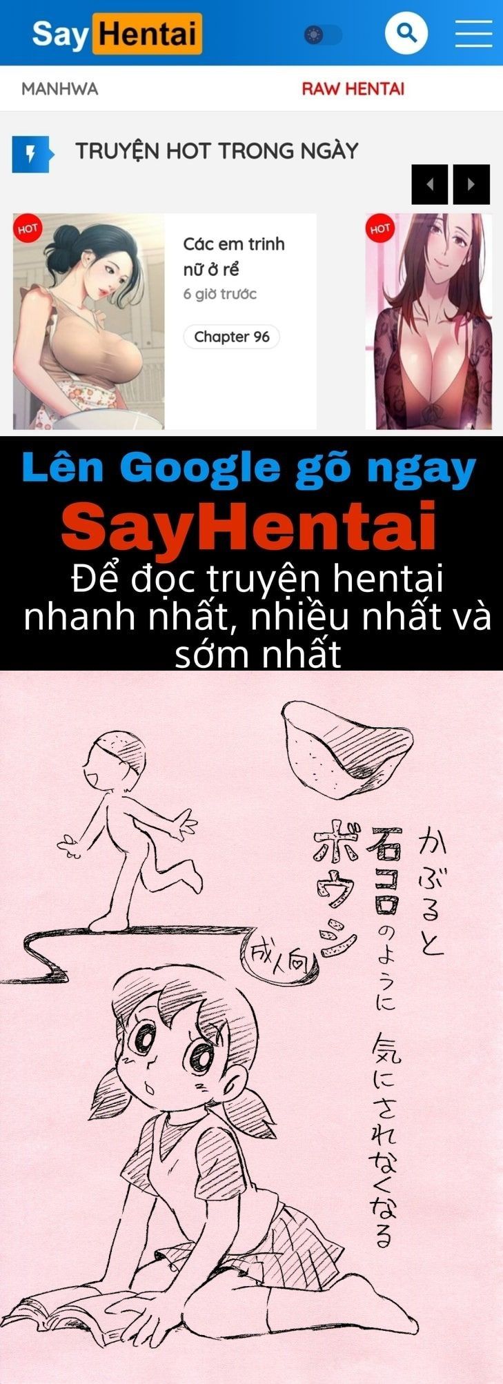 đọc truyện Tuyển Tập Doraemon Doujinshi 18+ Chương 6 ảnh 1 tại Giả Dược