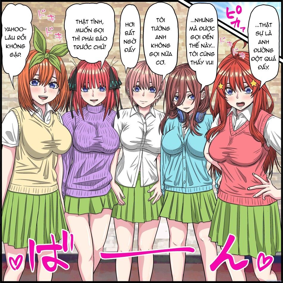 đọc truyện Tuyển Tập Gotoubun No Hanayome Của Tác Giả Banana Style Chương 4 ảnh 3 tại Thiên Thai Truyện