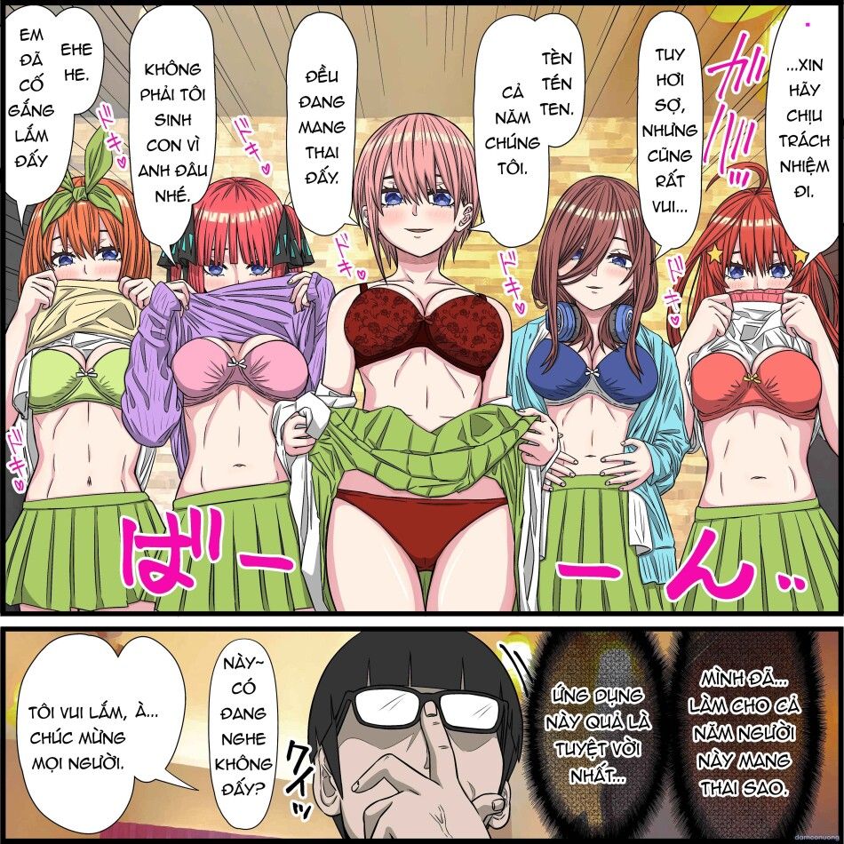 đọc truyện Tuyển Tập Gotoubun No Hanayome Của Tác Giả Banana Style Chương 4 ảnh 6 tại Thiên Thai Truyện