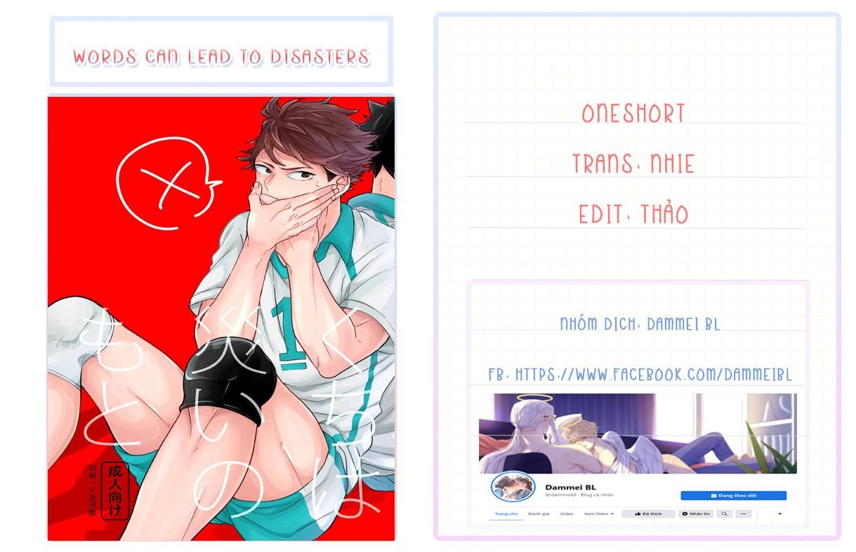 đọc truyện Tuyển Tập Haikyuu Dj By Dammei Bl Chương 2 ảnh 1 tại Thiên Thai Truyện