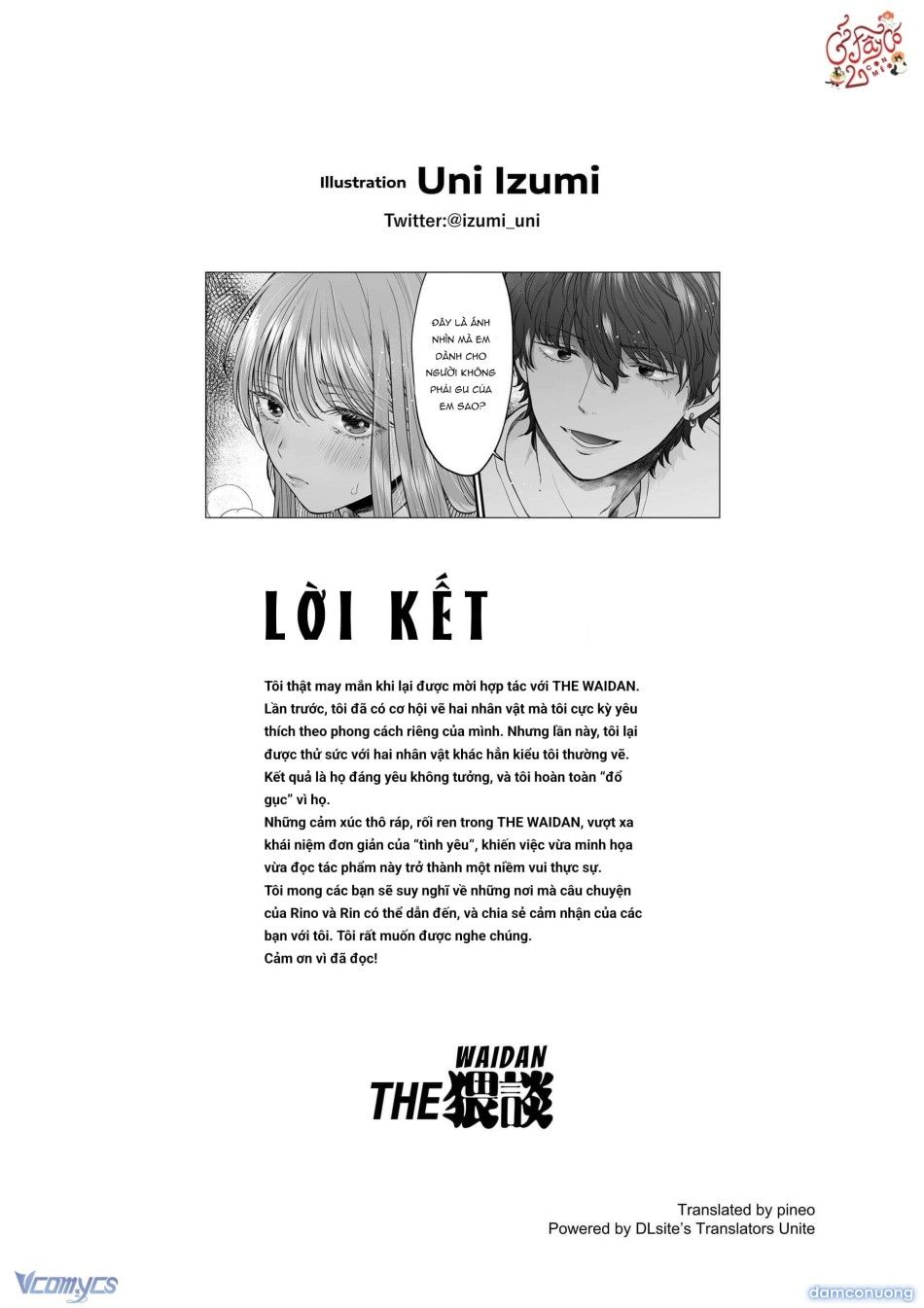 đọc truyện Tuyển Tập Oneshot Dằm Khăm Nhà Méo Chương 15 ảnh 65 tại Thiên Thai Truyện