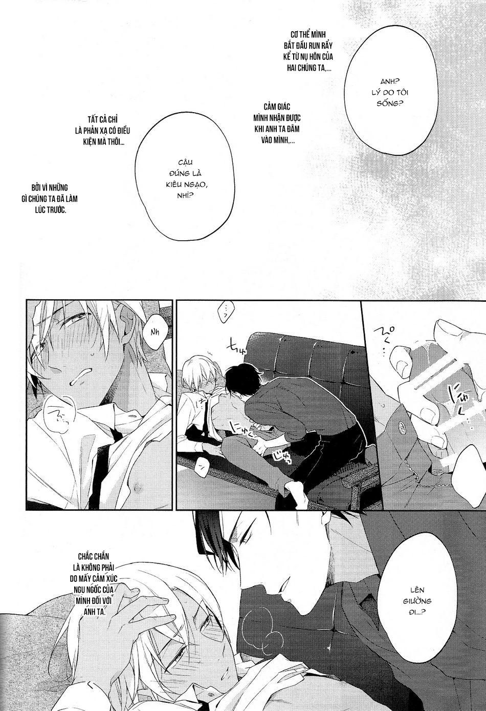 đọc truyện Tuyển Tập Oneshot Shuuichi Akai X Rei Furuya Chương 4 ảnh 20 tại Thiên Thai Truyện