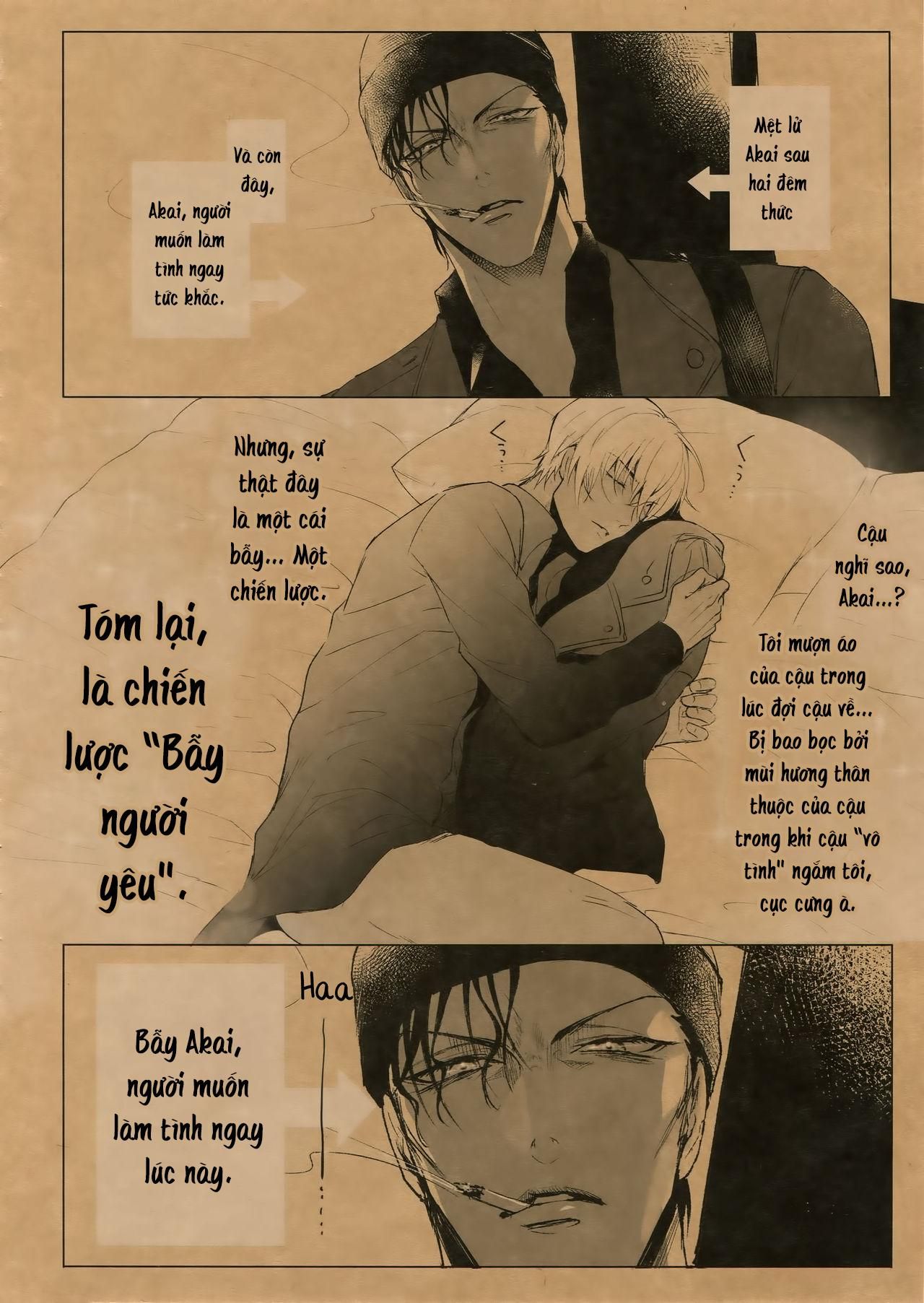 đọc truyện Tuyển Tập Oneshot Shuuichi Akai X Rei Furuya Chương 8 ảnh 8 tại Thiên Thai Truyện