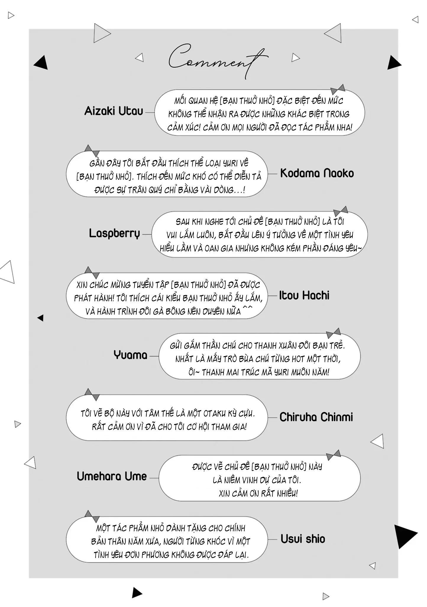 đọc truyện Tuyển Tập Về Tình Bạn Thời Thơ Ấu Chương 8 ảnh 22 tại Thiên Thai Truyện