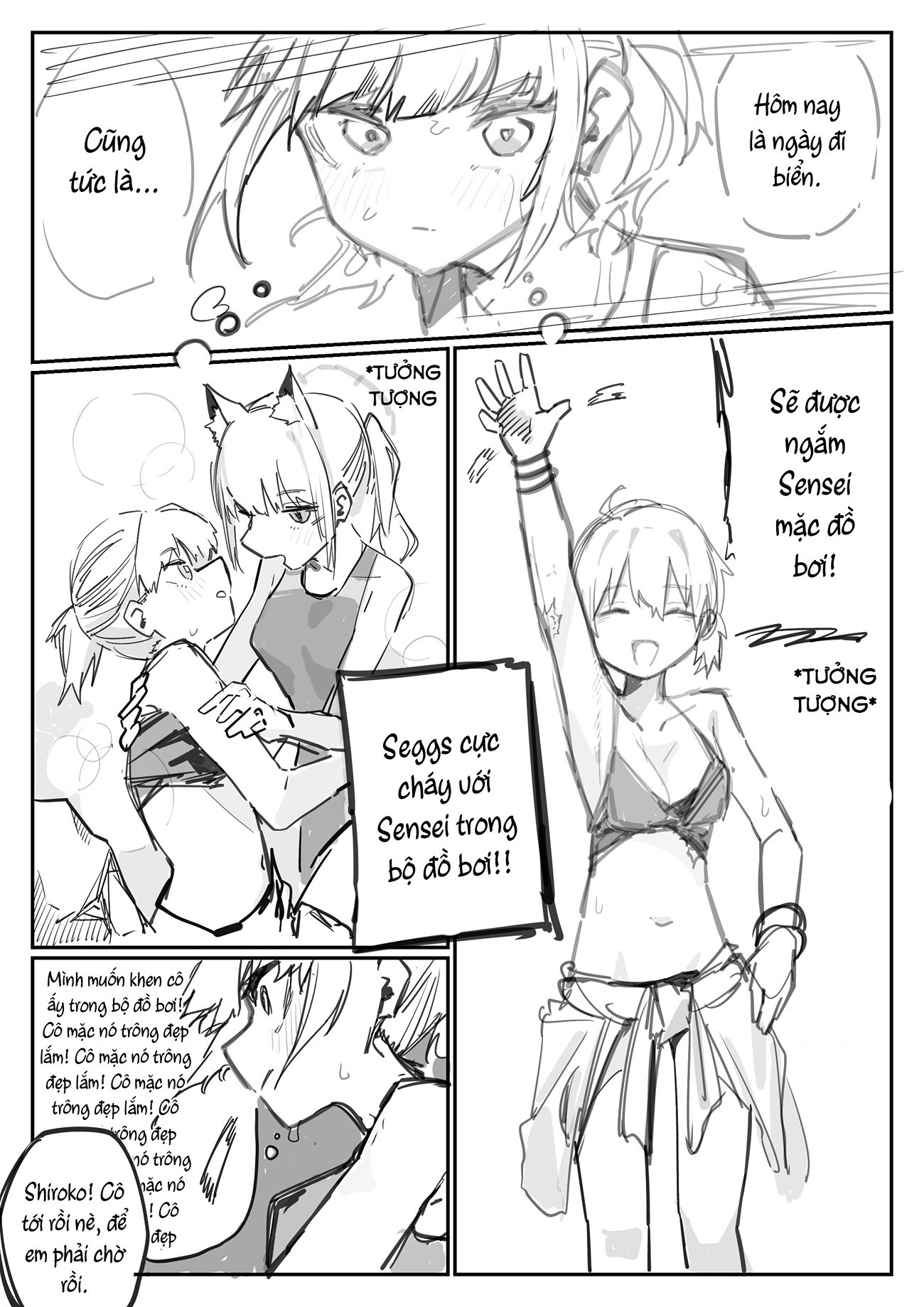 đọc truyện Tuyển Tập Yowayowa Sensei Của Vivo Chương 14 ảnh 2 tại Thiên Thai Truyện