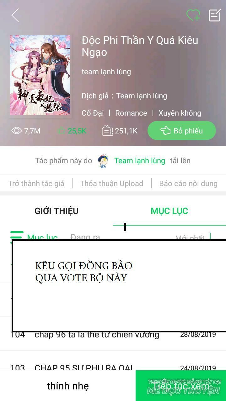 đọc truyện Tuyệt Sắc Quyến Rũ: Quỷ Y Chí Tôn Chương 133 ảnh 83 tại Thiên Thai Truyện