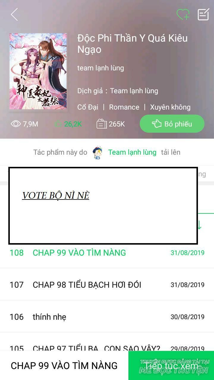 đọc truyện Tuyệt Sắc Quyến Rũ: Quỷ Y Chí Tôn Chương 136 ảnh 78 tại Thiên Thai Truyện