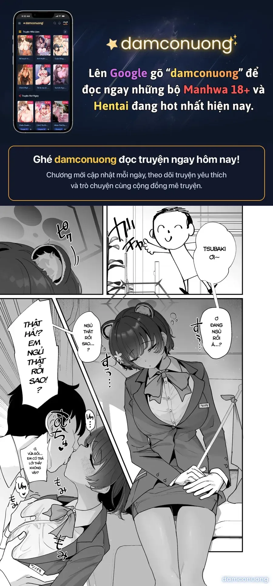 đọc truyện [uenosuke] Cùng Tsubaki Làm Truyện "đó" Trong Lúc Ngủ (blue Archive) Chương 1 ảnh 2 tại Thiên Thai Truyện