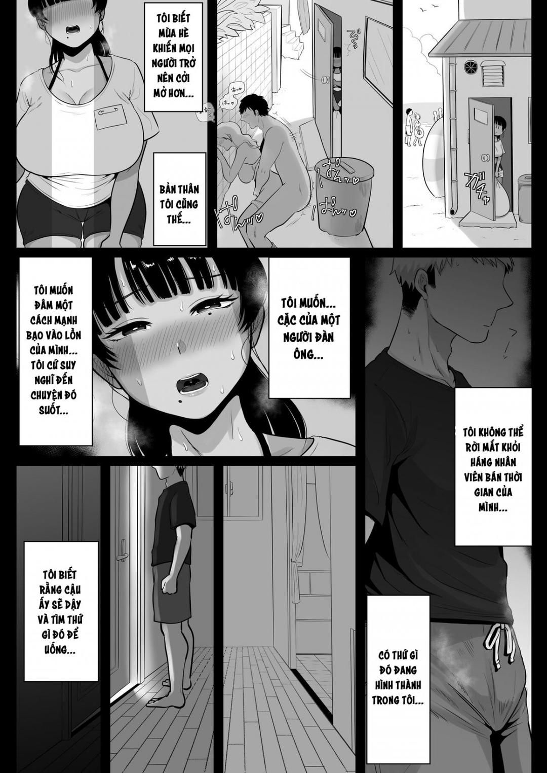 Umi No Ie, Hitozuma Tenchou Makanai Koubiroku Oneshot page 22 - Giả Dược