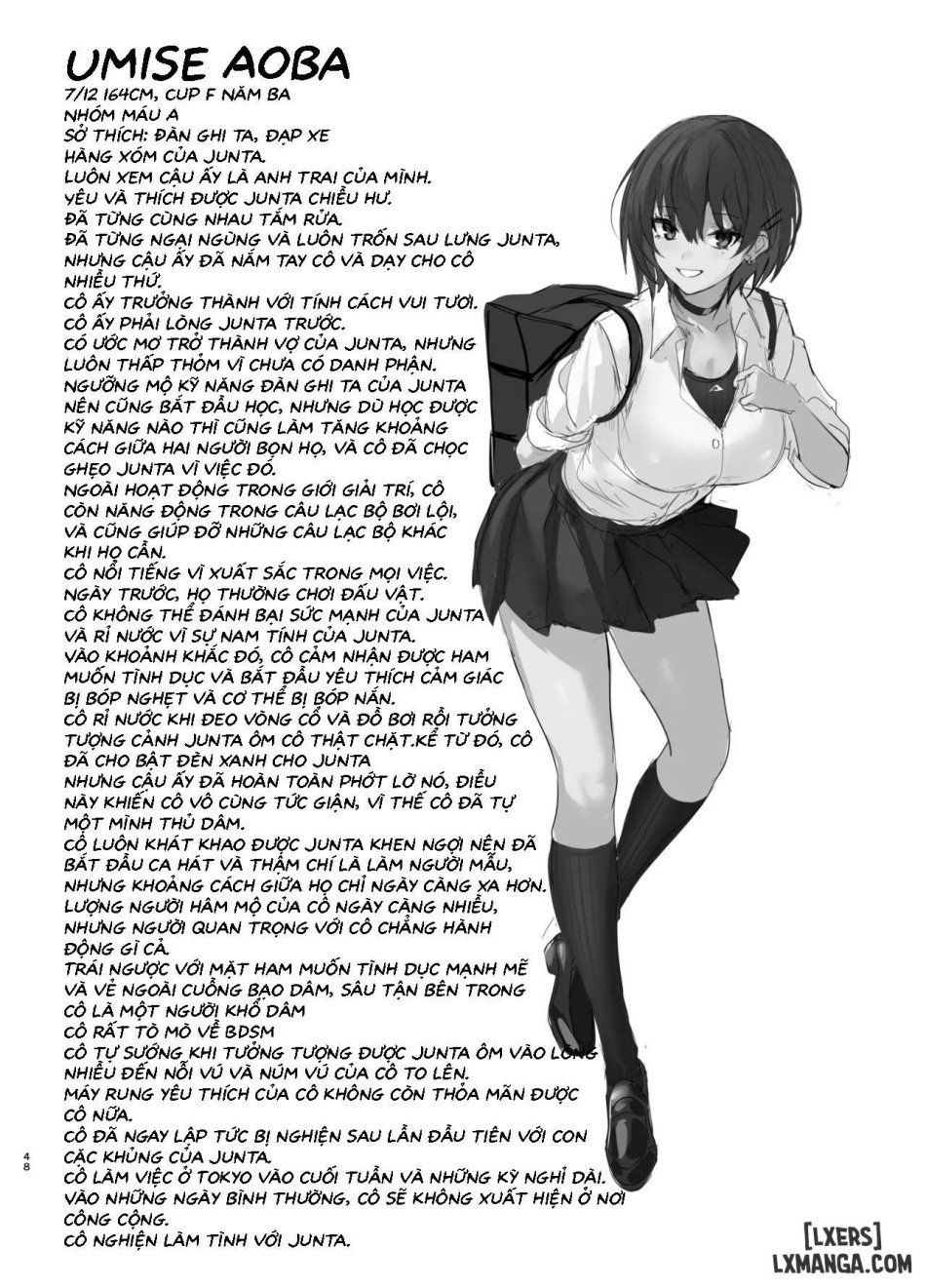 đọc truyện Umise Aoba Wa Kimi Dake No Mono Ni Naritai♡ Chương 0 ảnh 50 tại Giả Dược
