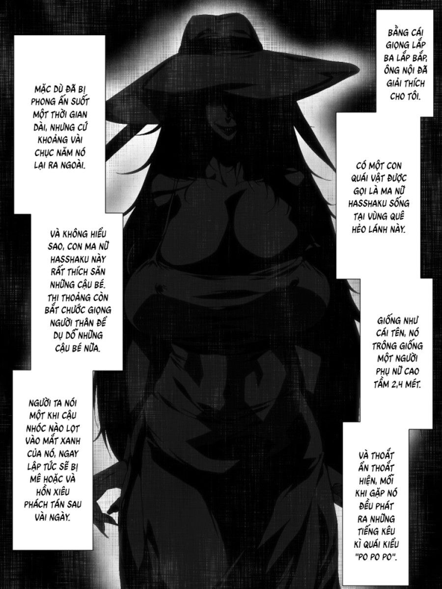 Unbelievably Erotic Ghost Stories / Me And Hasshaku-sama Chương 1 page 10 - Giả Dược