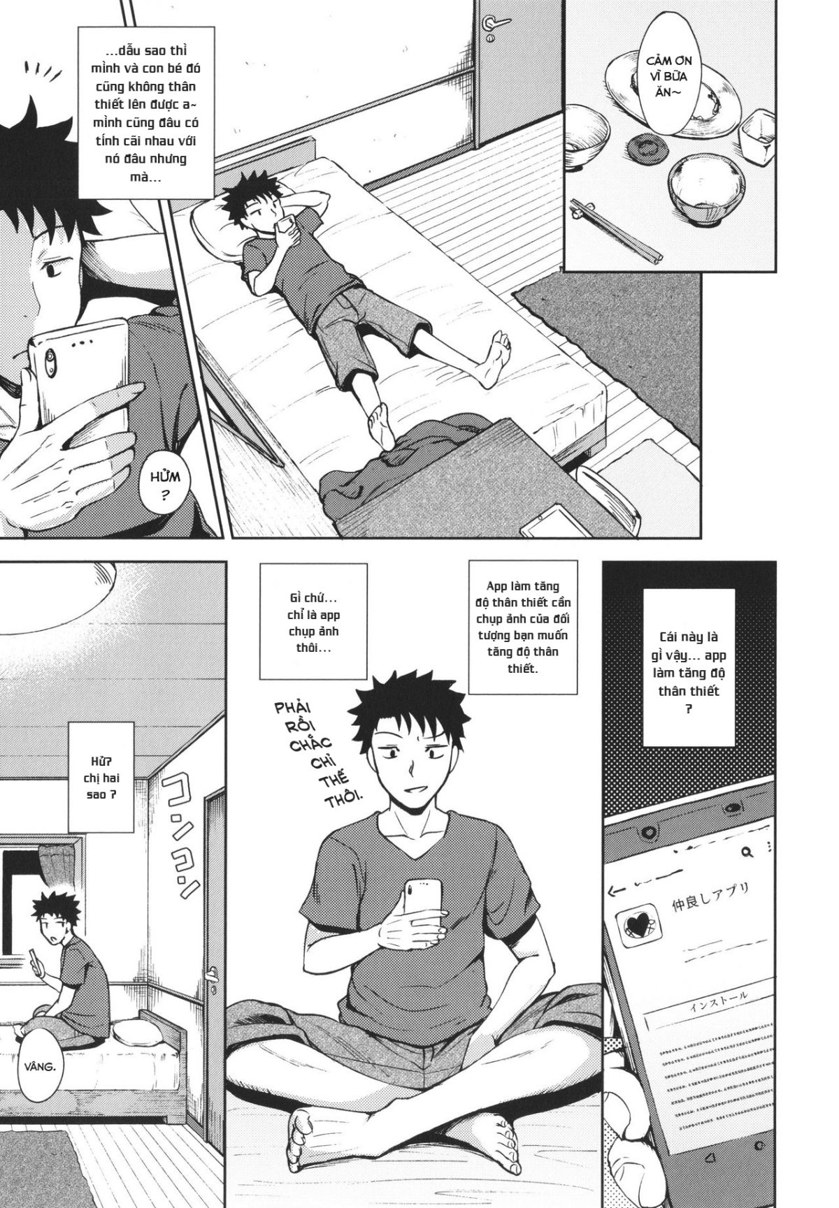 đọc truyện Ứng Dụng Làm Bạn Nwngs Chương 1 ảnh 9 tại Thiên Thai Truyện