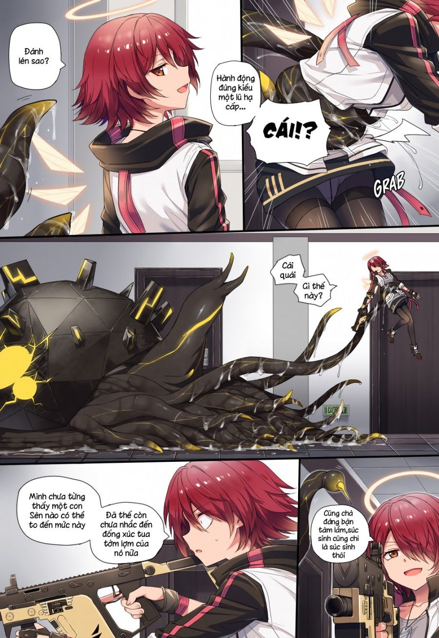 Untitled - Exusiai (arknights) Oneshot page 2 - Giả Dược