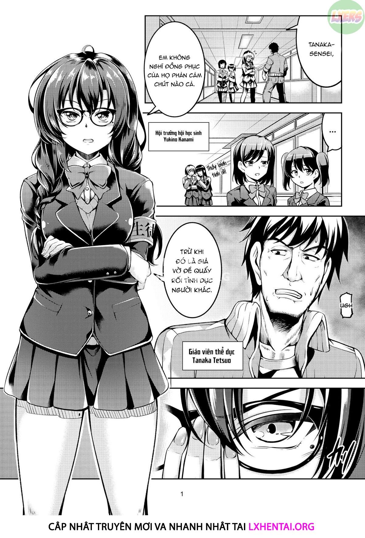đọc truyện Uraaka Liver Take 1 Kyouhaku! Kouochi Seitokaichou -yukino Kanami- Oneshot ảnh 9 tại Giả Dược