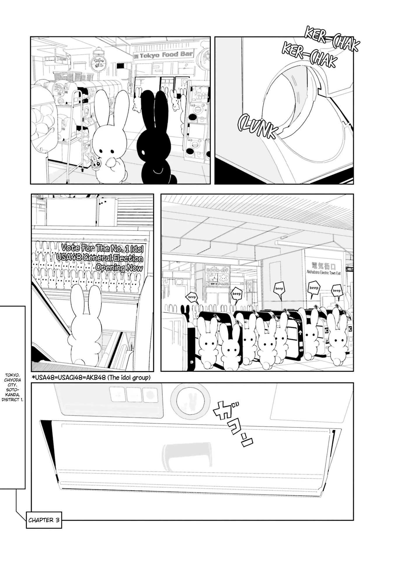 đọc truyện Usagi No Furafura Chương 3 ảnh 2 tại Thiên Thai Truyện