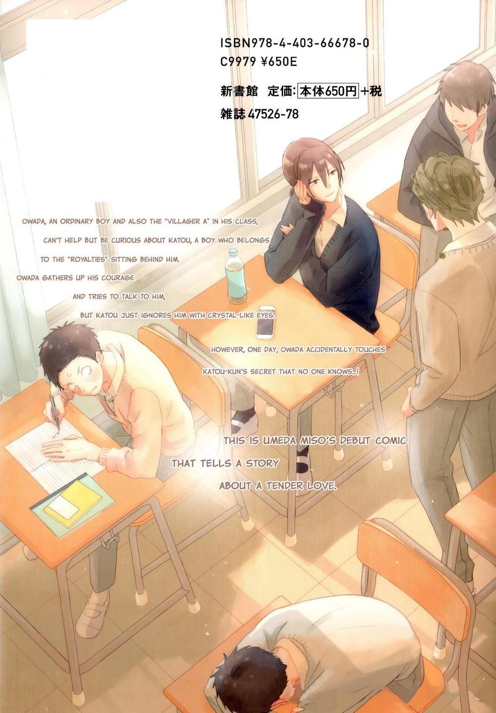 đọc truyện Ushiro No Seki No Katou-kun Chương 1 ảnh 2 tại Thiên Thai Truyện