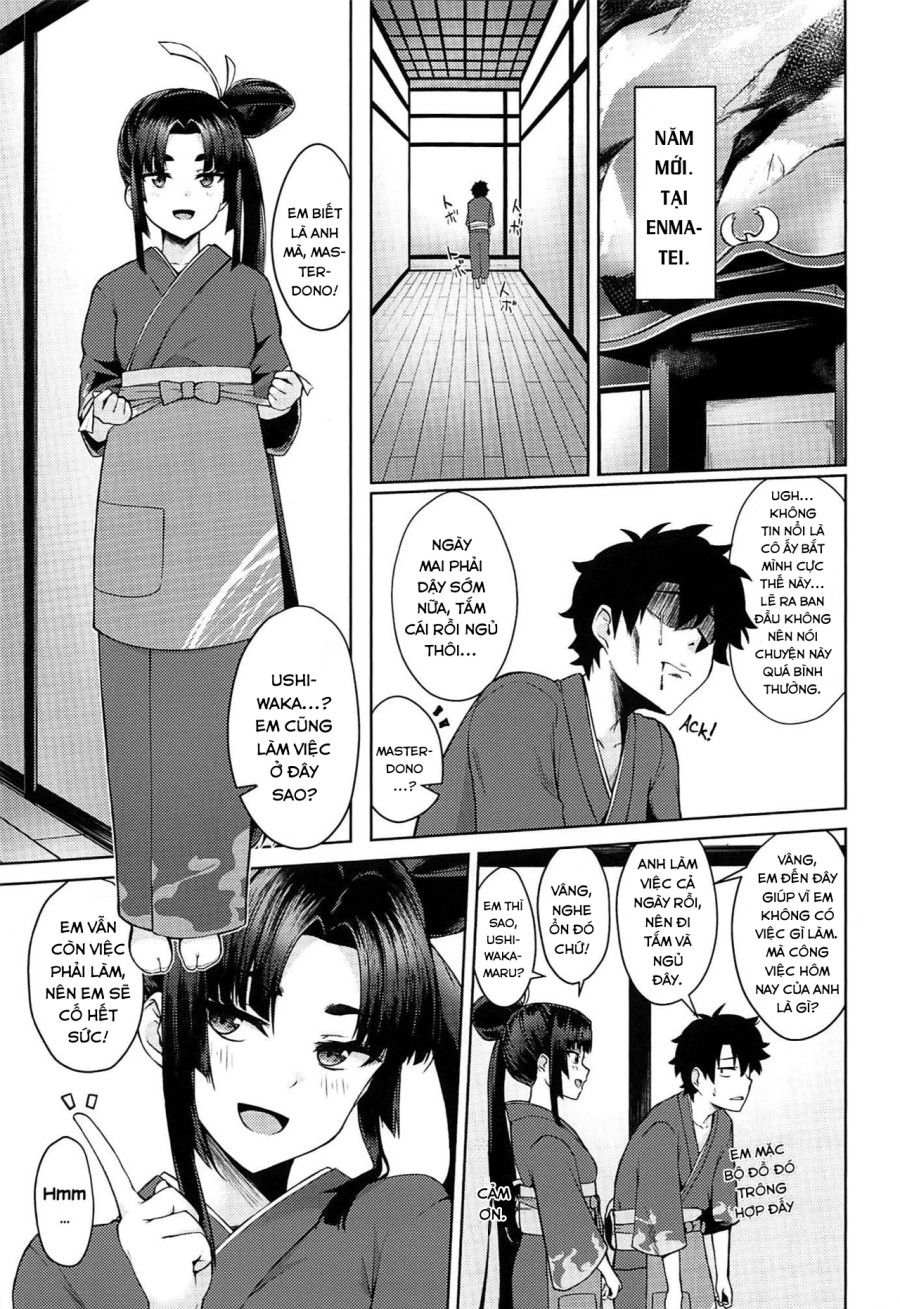 Ushiwaka-tei, Ayashii Bochi Kaijou Gentei Omake Paper (fate/grand Order) Oneshot page 4 - Giả Dược