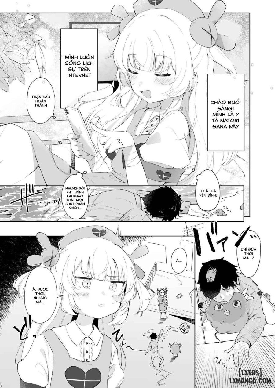 [utsusumi Onsen (utsusumi Kio)] Tte, Nande Sensee Ga! But Why, Sensei ! (natori Sana) [vietnamese] [chung Toi Yeu Gai Anime Translation] [digital] Chương 0 page 5 - Giả Dược