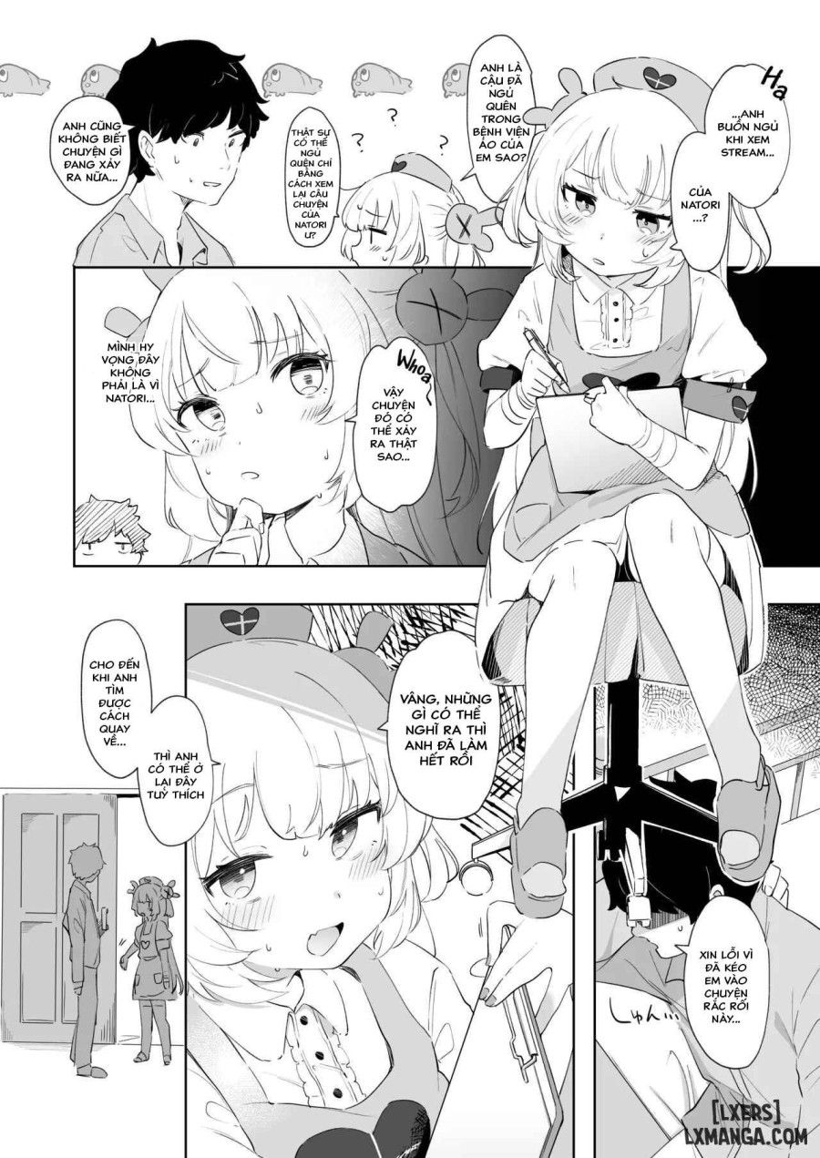 [utsusumi Onsen (utsusumi Kio)] Tte, Nande Sensee Ga! But Why, Sensei ! (natori Sana) [vietnamese] [chung Toi Yeu Gai Anime Translation] [digital] Chương 0 page 6 - Giả Dược