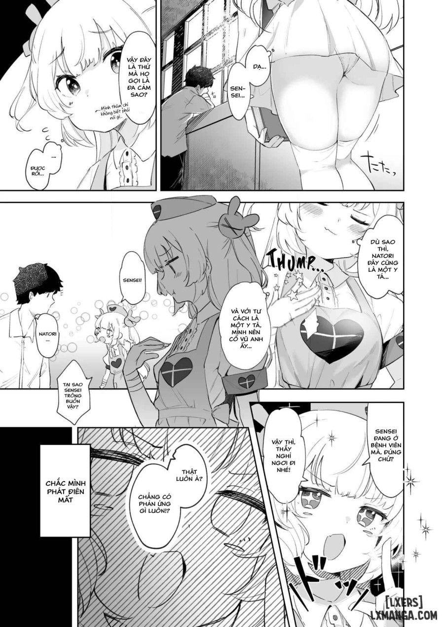 [utsusumi Onsen (utsusumi Kio)] Tte, Nande Sensee Ga! But Why, Sensei ! (natori Sana) [vietnamese] [chung Toi Yeu Gai Anime Translation] [digital] Chương 0 page 9 - Giả Dược