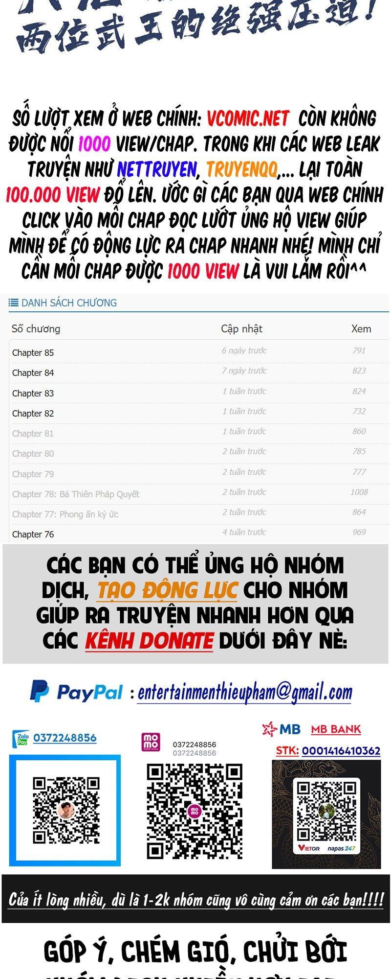 đọc truyện Vạn Cổ Chí Tôn Chương 100 ảnh 43 tại Thiên Thai Truyện