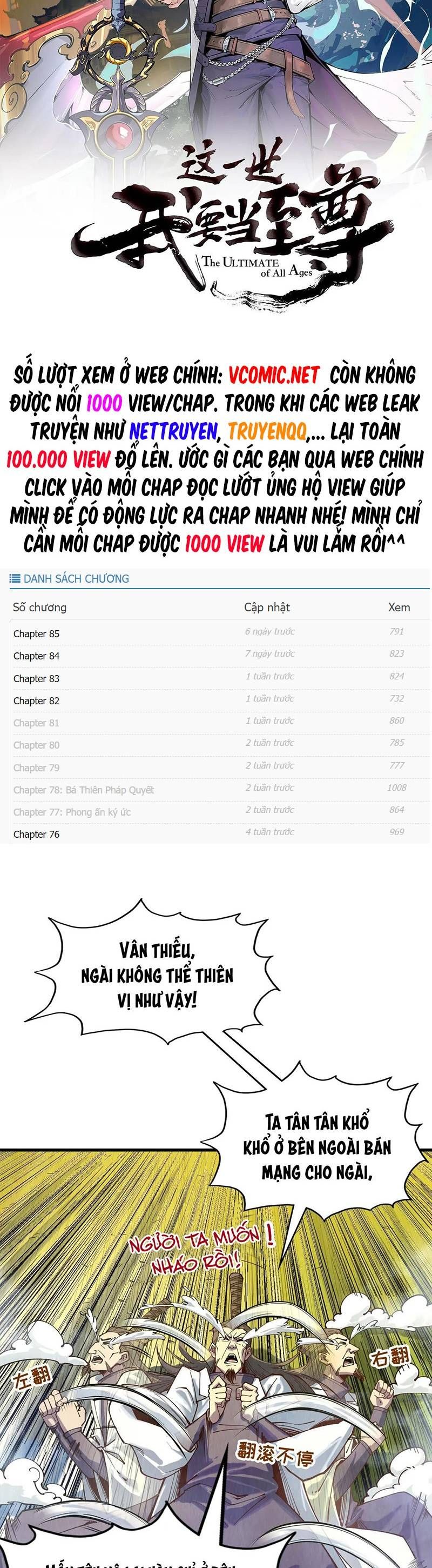 đọc truyện Vạn Cổ Chí Tôn Chương 145 ảnh 3 tại Thiên Thai Truyện