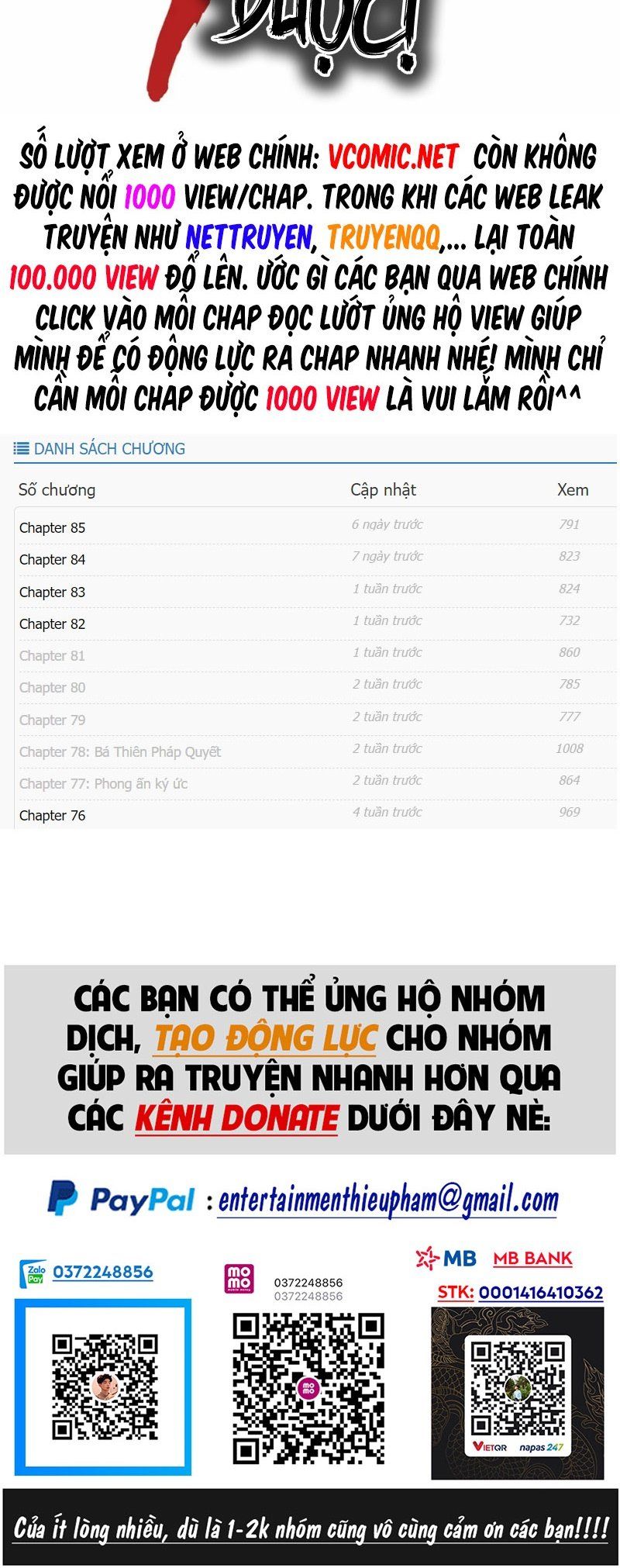 đọc truyện Vạn Cổ Chí Tôn Chương 176 ảnh 43 tại Thiên Thai Truyện