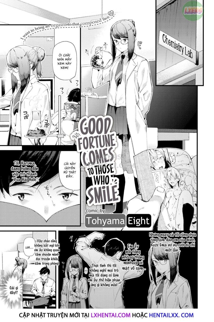 Vận May Đến Với Những Ai Hay Cười Oneshot page 5 - Giả Dược