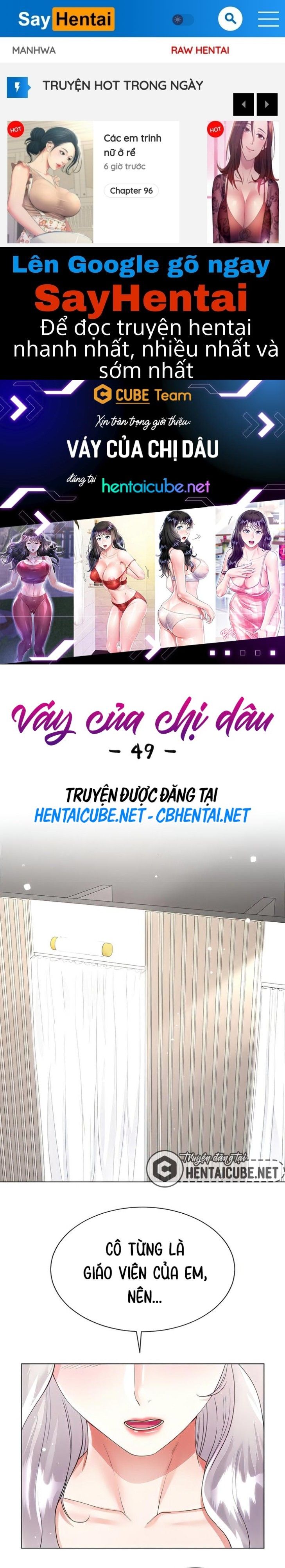 đọc truyện Váy Của Chị Dâu Chương 49 ảnh 1 tại Thiên Thai Truyện