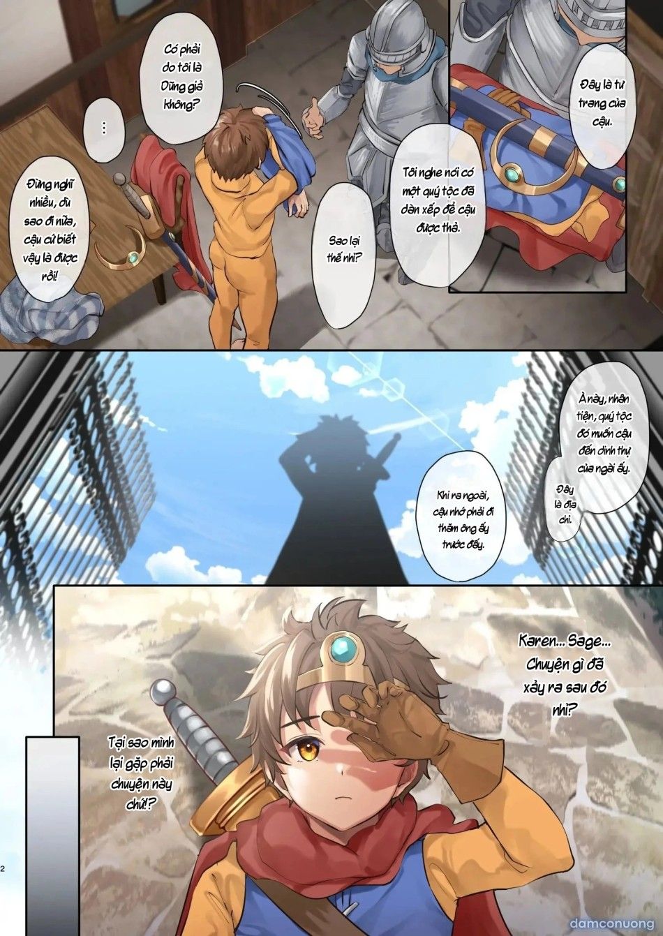 đọc truyện Vì Cứu Nàng Mục Sư Thanh Mai Trúc Mã, Dũng Giả Đã Sa Đoạ Thành Bình Chứa Tôn Chương 1 ảnh 5 tại Thiên Thai Truyện