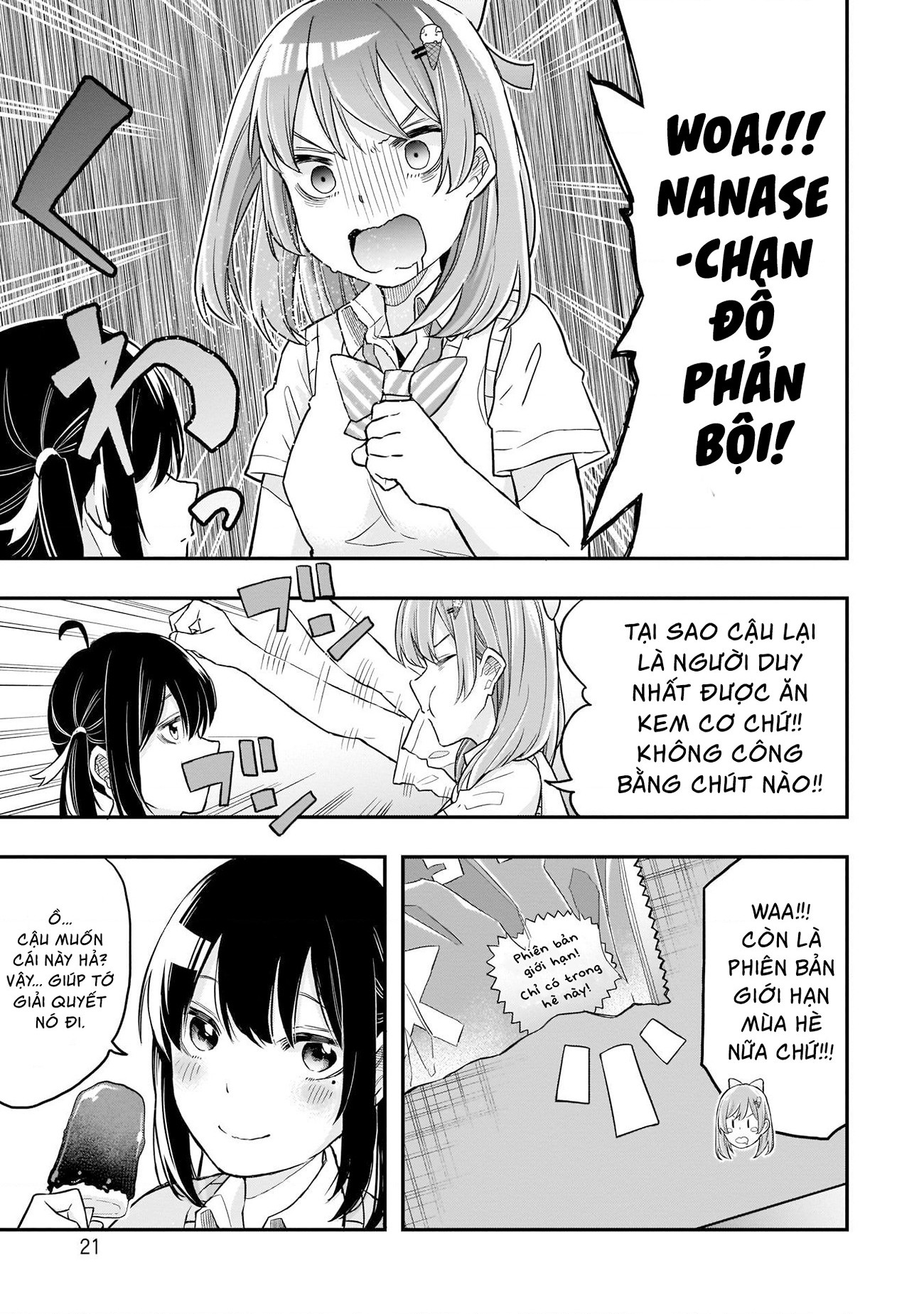 đọc truyện Vì Đều Là Nữ Sinh Nên Không Sao Hết. Chương 2 ảnh 4 tại Thiên Thai Truyện