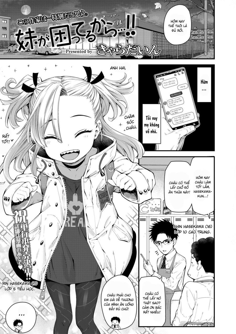 đọc truyện Vì Em Gái Của Tôi Đang Gặp Rắc Rối..!! Oneshot ảnh 4 tại Thiên Thai Truyện