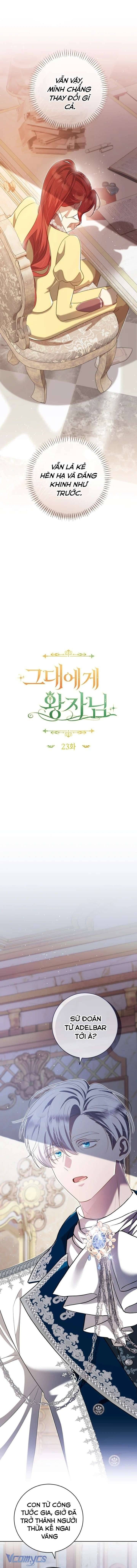 đọc truyện Vị Hoàng Tử Của Em Chương 23 ảnh 9 tại Thiên Thai Truyện