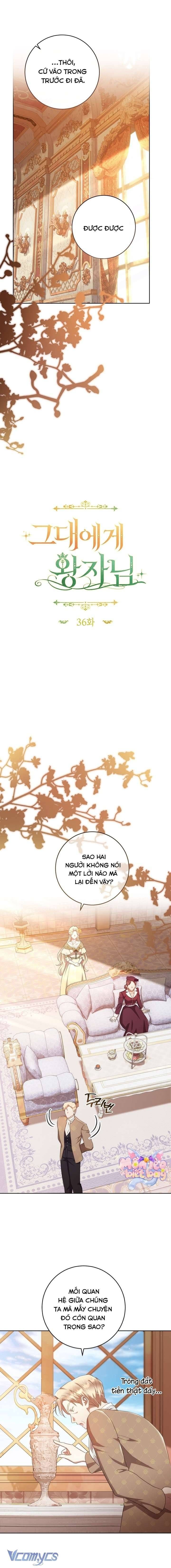 đọc truyện Vị Hoàng Tử Của Em Chương 36 ảnh 5 tại Thiên Thai Truyện