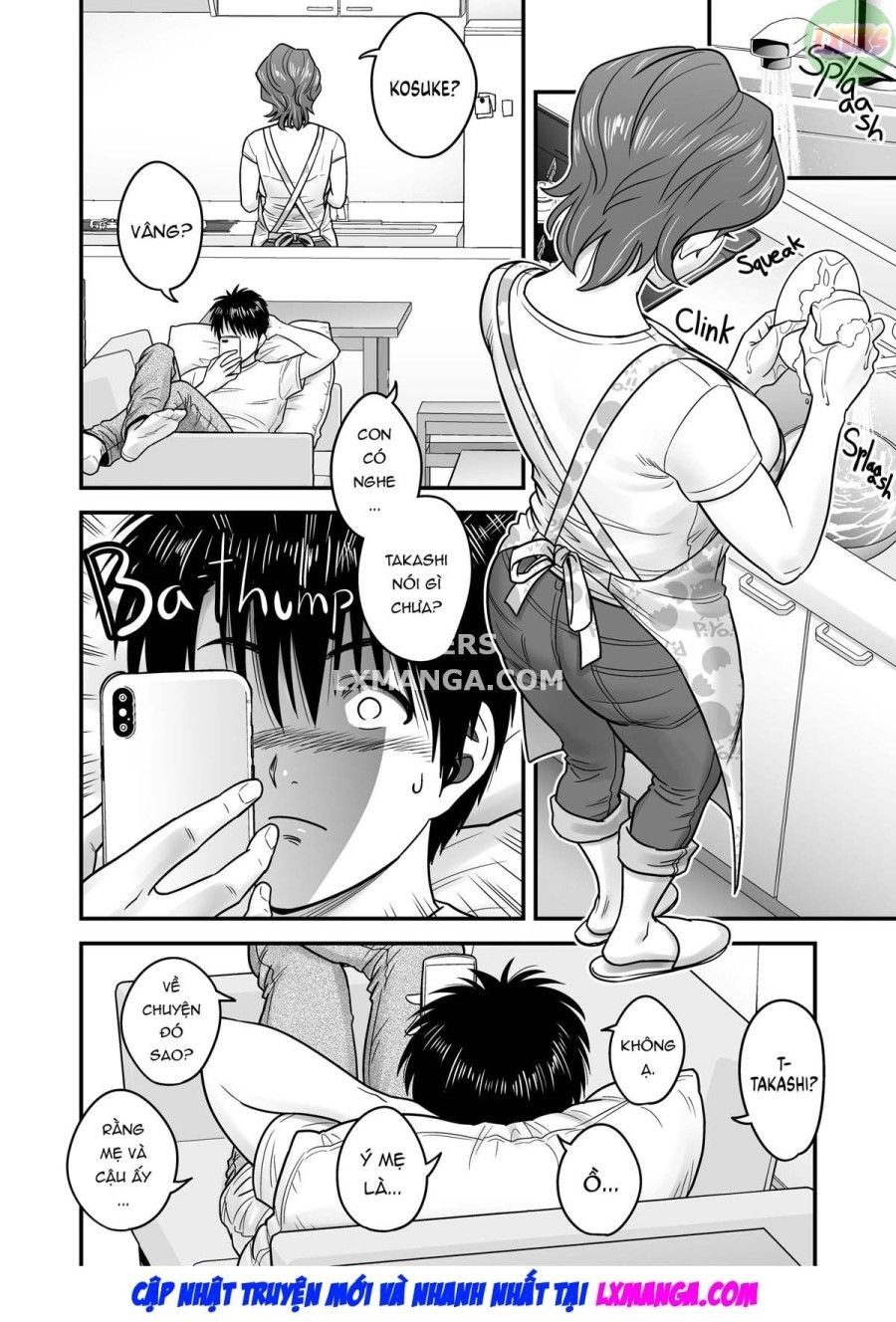 Vì Mẹ Tôi Trở Thành Người Yêu Của Bạn Tôi Chương 1 page 10 - Giả Dược