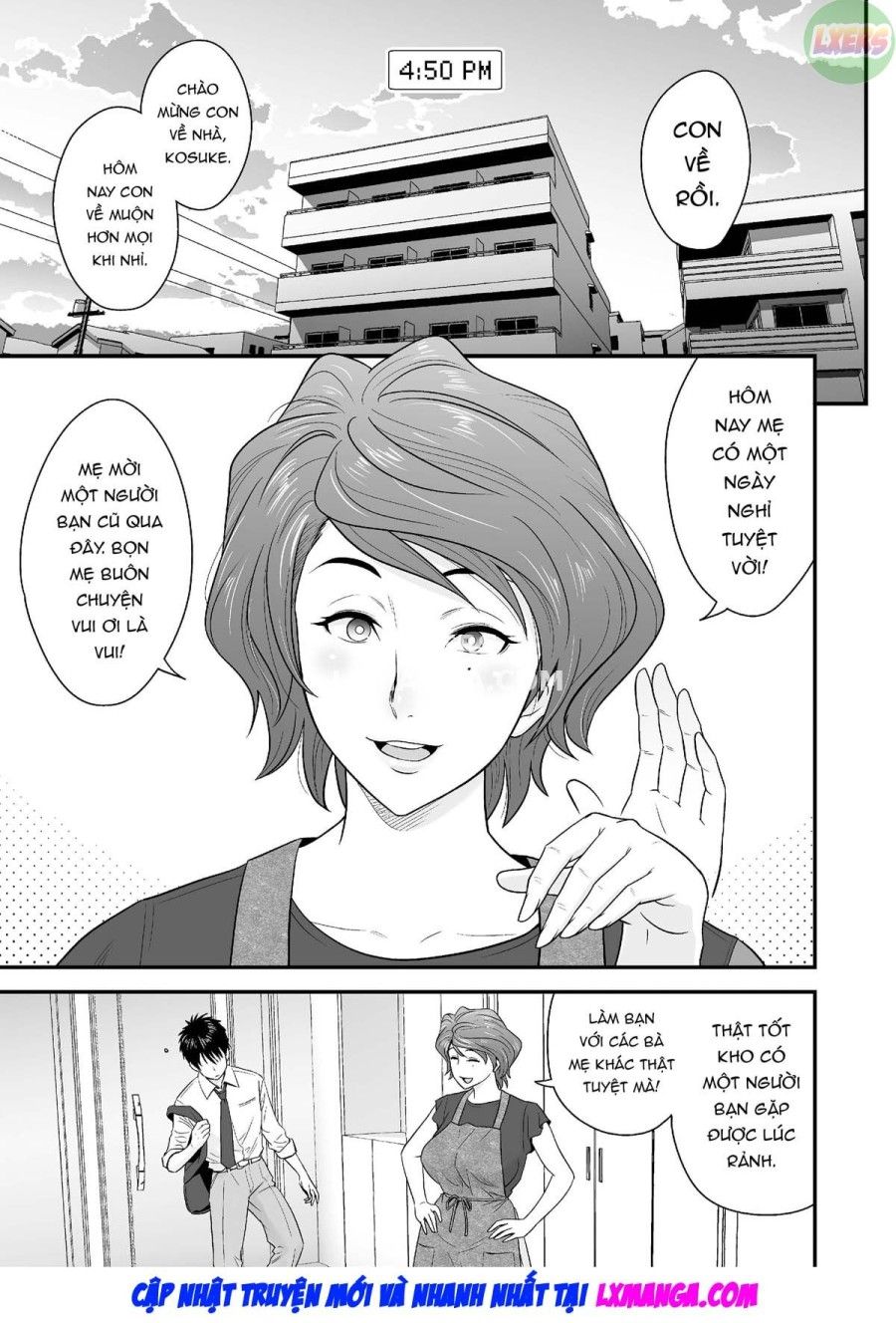 Vì Mẹ Tôi Trở Thành Người Yêu Của Bạn Tôi Chương 2 page 5 - Giả Dược