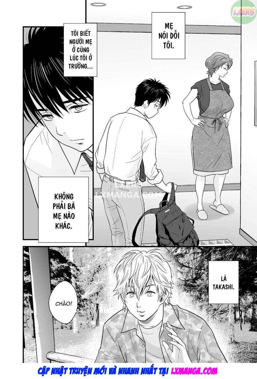 Vì Mẹ Tôi Trở Thành Người Yêu Của Bạn Tôi Chương 2 page 6 - Giả Dược