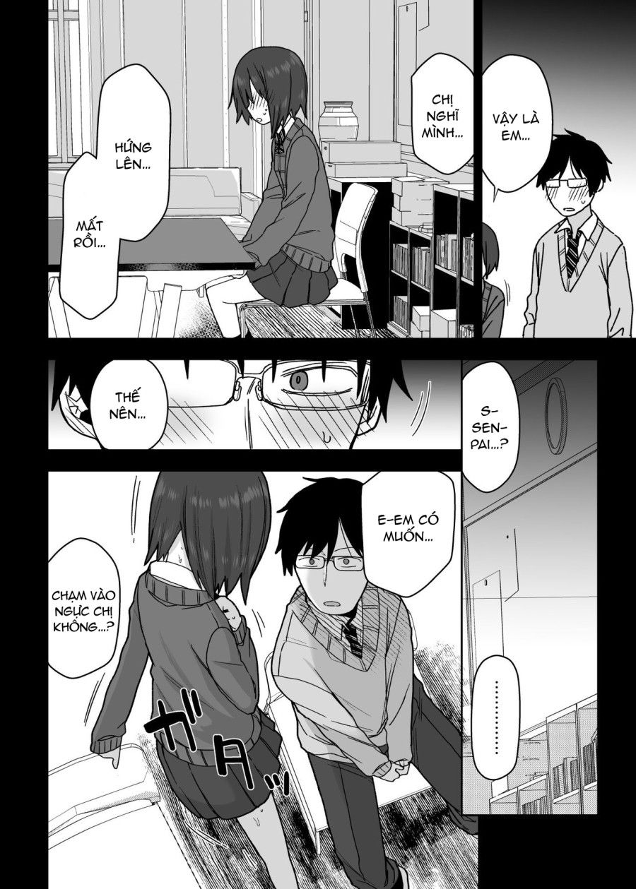Vì Senpai Cho Phép Nên Tôi Đã Làm Chuyện Đó Với Chị Ấy Chương 1 page 17 - Giả Dược