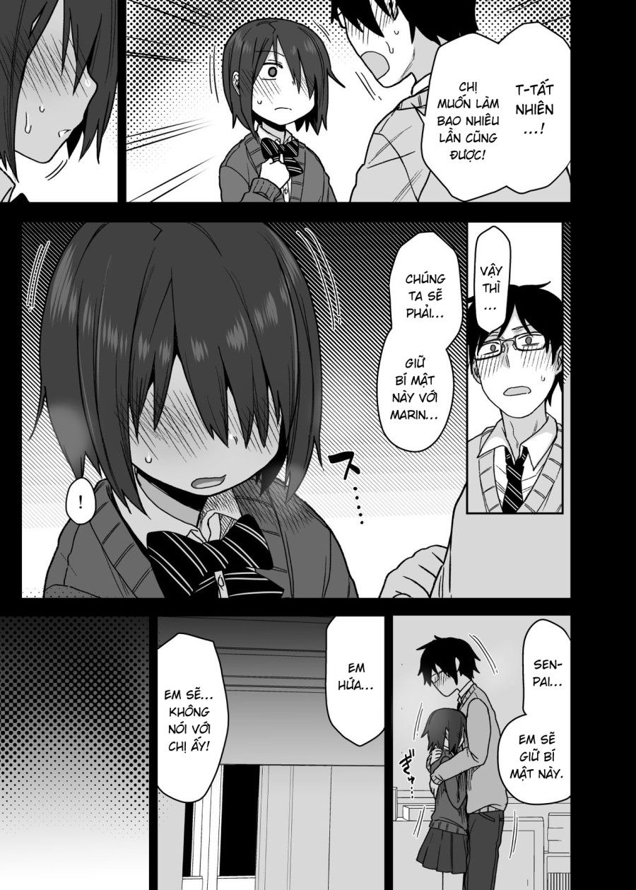 Vì Senpai Cho Phép Nên Tôi Đã Làm Chuyện Đó Với Chị Ấy Chương 1 page 34 - Giả Dược