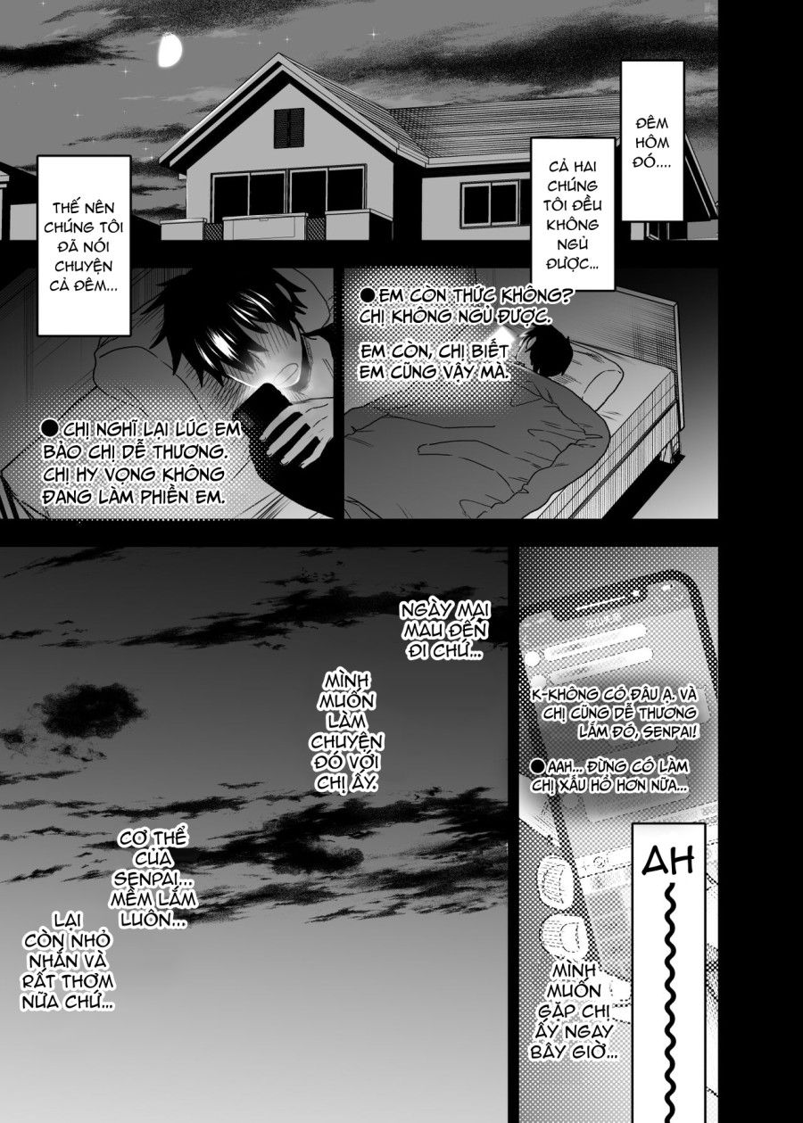 Vì Senpai Cho Phép Nên Tôi Đã Làm Chuyện Đó Với Chị Ấy Chương 1 page 36 - Giả Dược