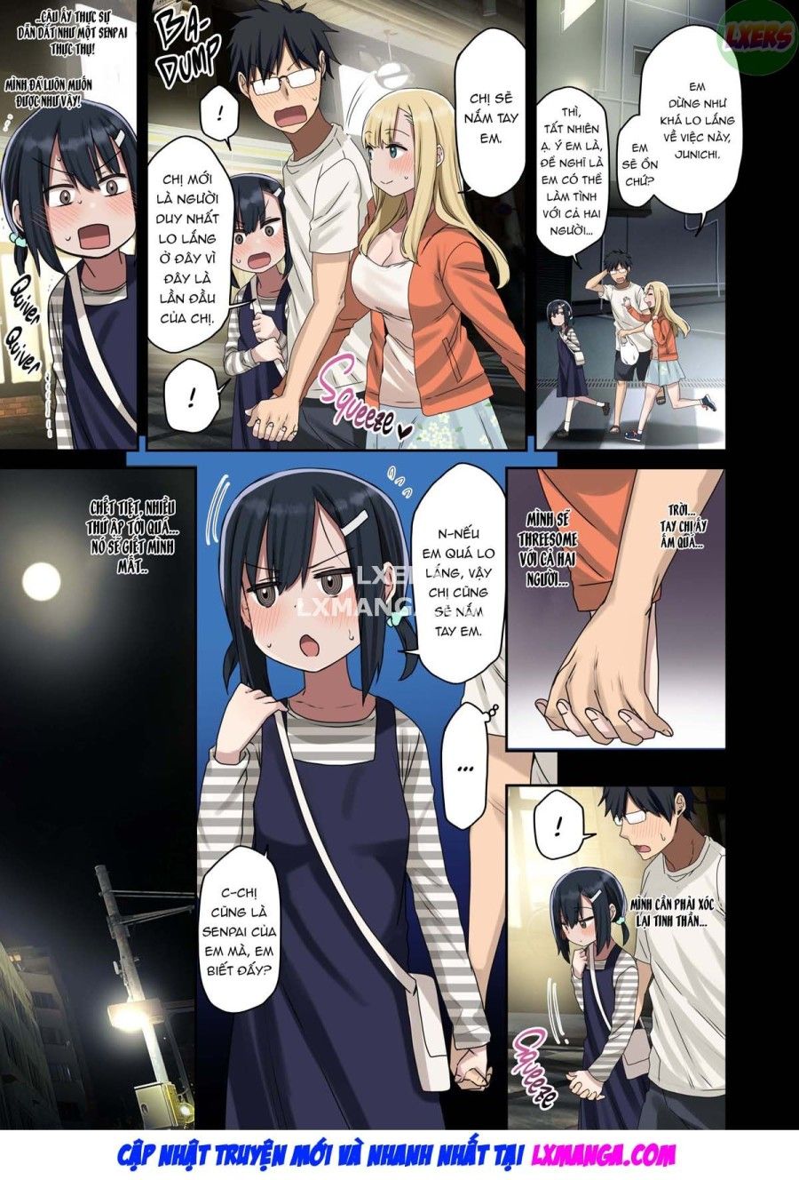 Vì Senpai Cho Phép Nên Tôi Đã Làm Chuyện Đó Với Chị Ấy Chương 3 page 11 - Giả Dược