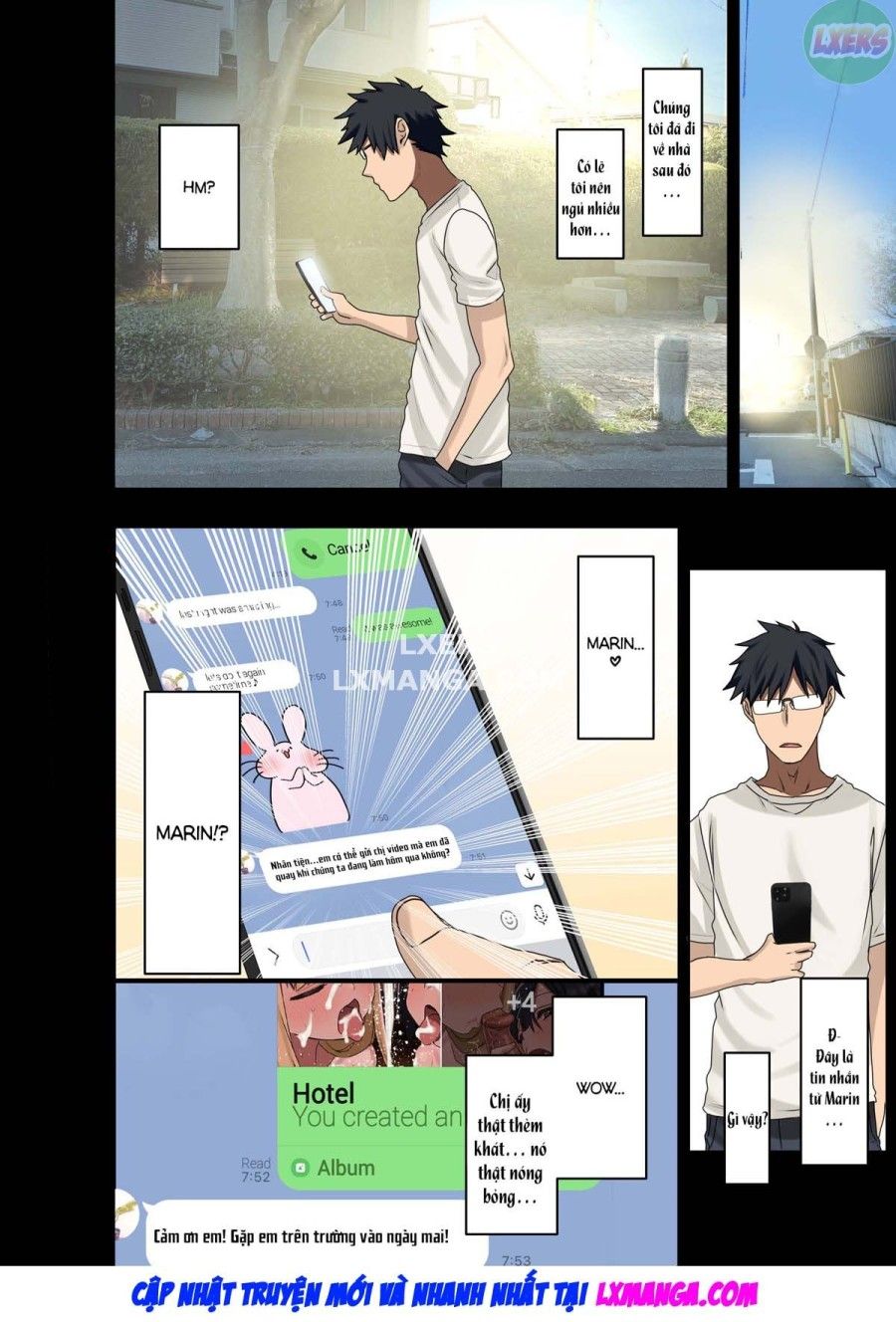 Vì Senpai Cho Phép Nên Tôi Đã Làm Chuyện Đó Với Chị Ấy Chương 3 page 78 - Giả Dược