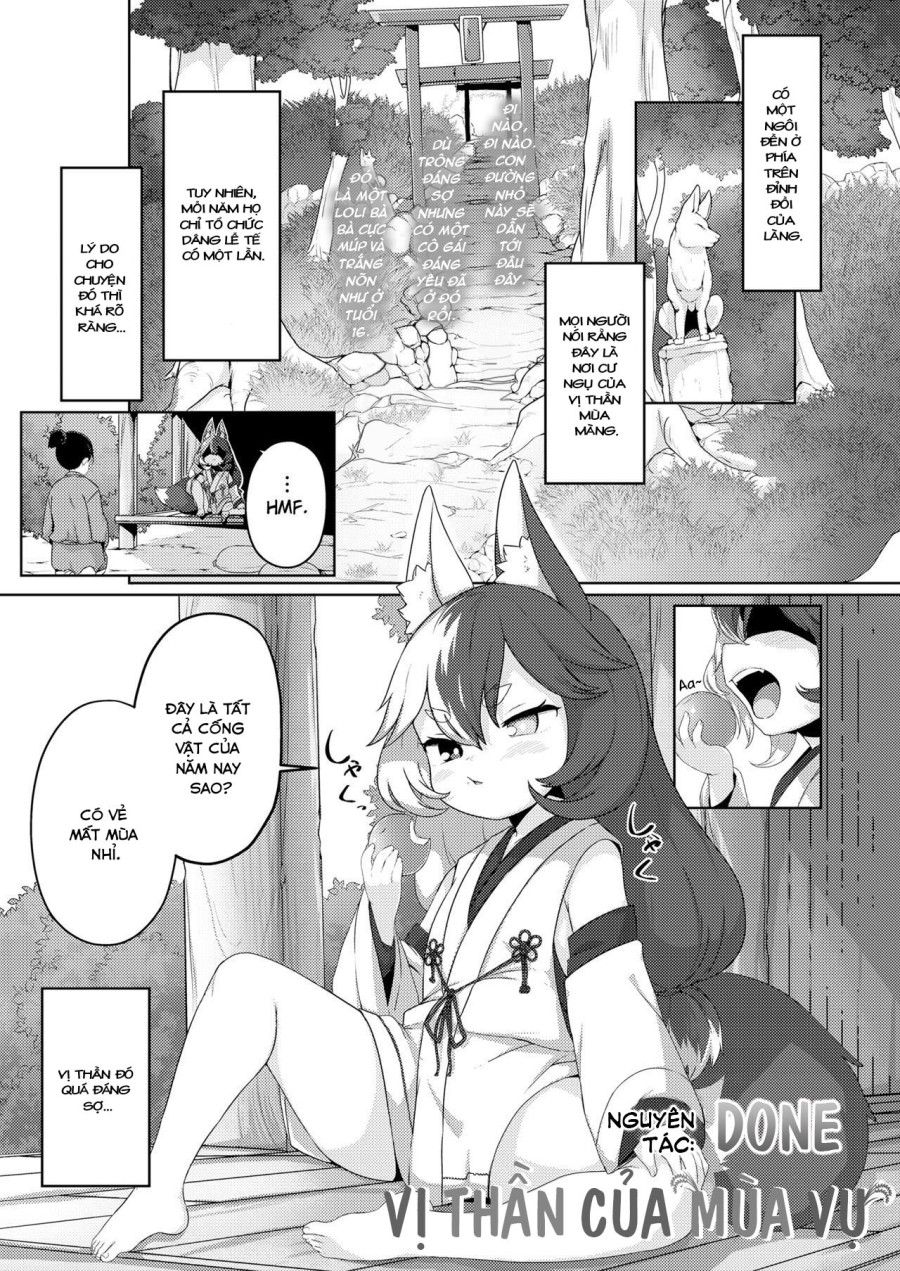 Vị Thần Của Mùa Vụ Oneshot page 2 - Giả Dược