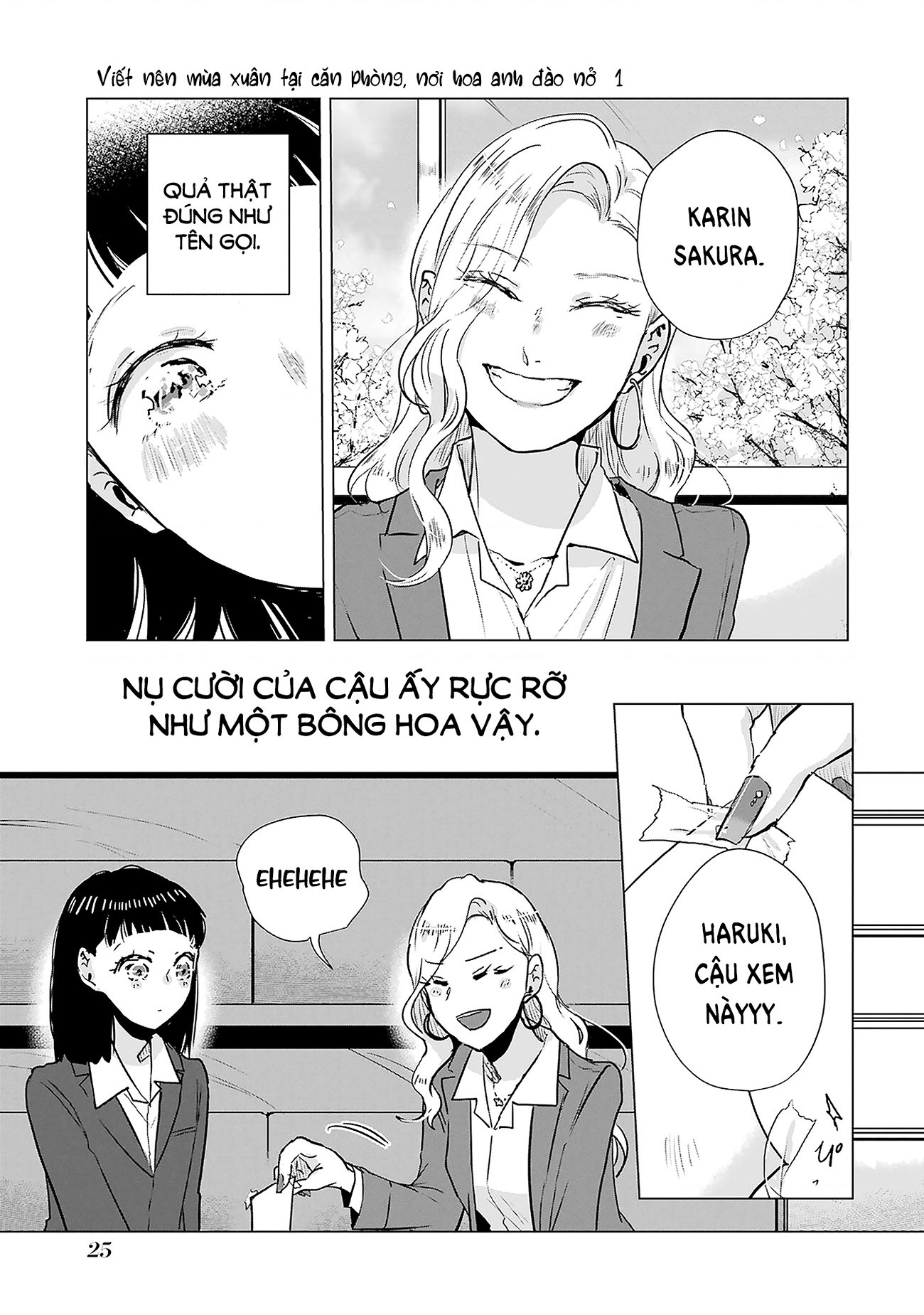 đọc truyện Viết Nên Mùa Xuân Tại Căn Phòng, Nơi Hoa Anh Đào Nở Chương 1 ảnh 27 tại Thiên Thai Truyện