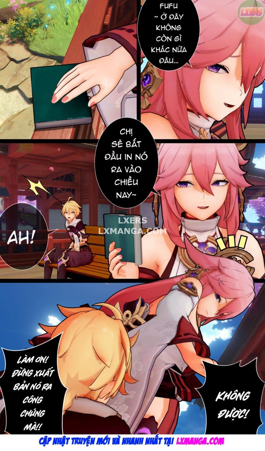 Vixen Và Con Chó Con Của Nó Oneshot page 12 - Giả Dược