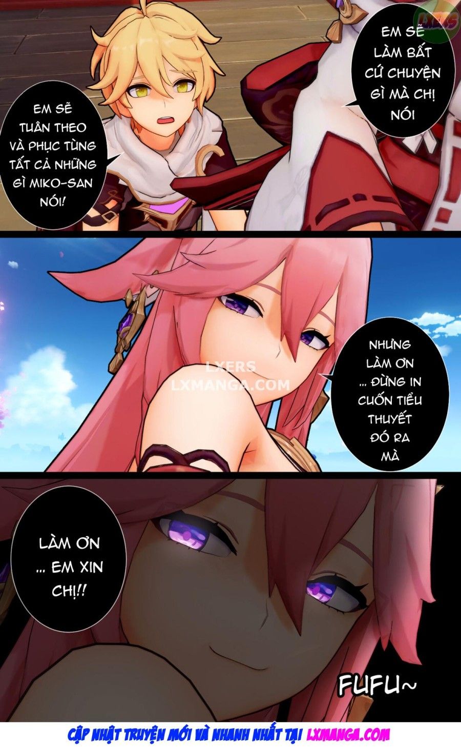 Vixen Và Con Chó Con Của Nó Oneshot page 13 - Giả Dược