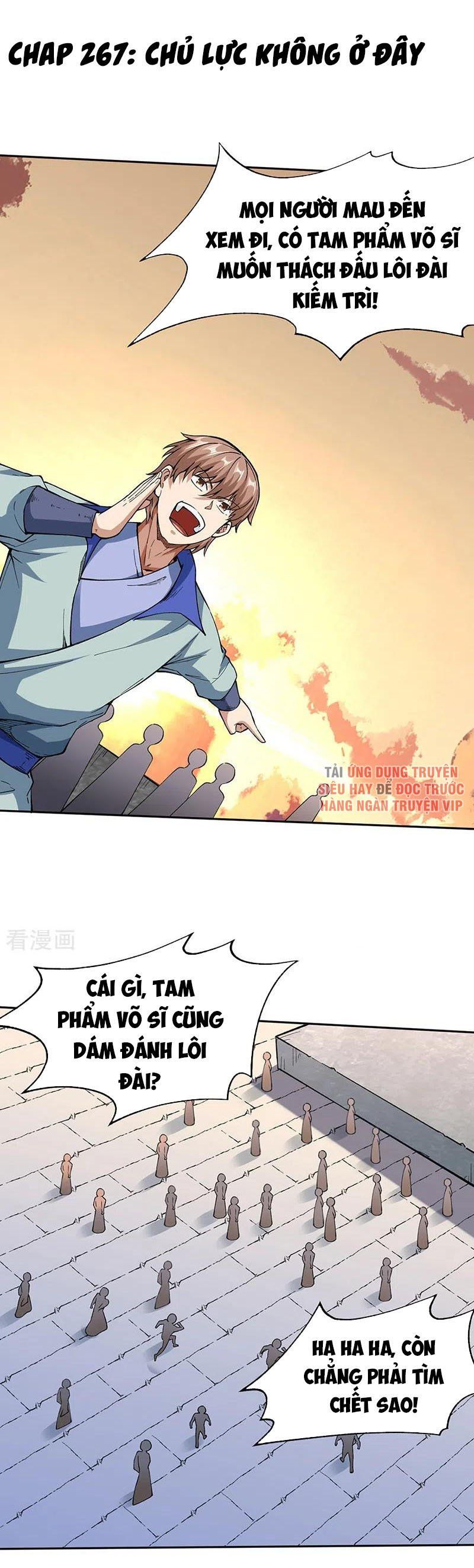 đọc truyện Võ Đạo Độc Tôn Chương 267 ảnh 3 tại Thiên Thai Truyện