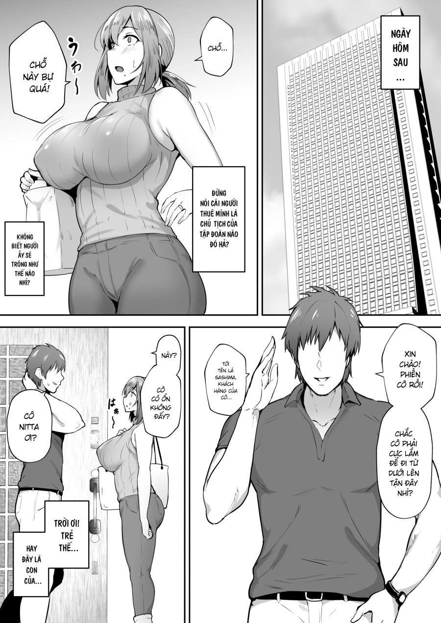 Vợ Ngực Bự Yoko - Làm Bảo Mẫu Cho Một Cậu Trai Ở Chung Cư Chương 1 page 7 - Giả Dược