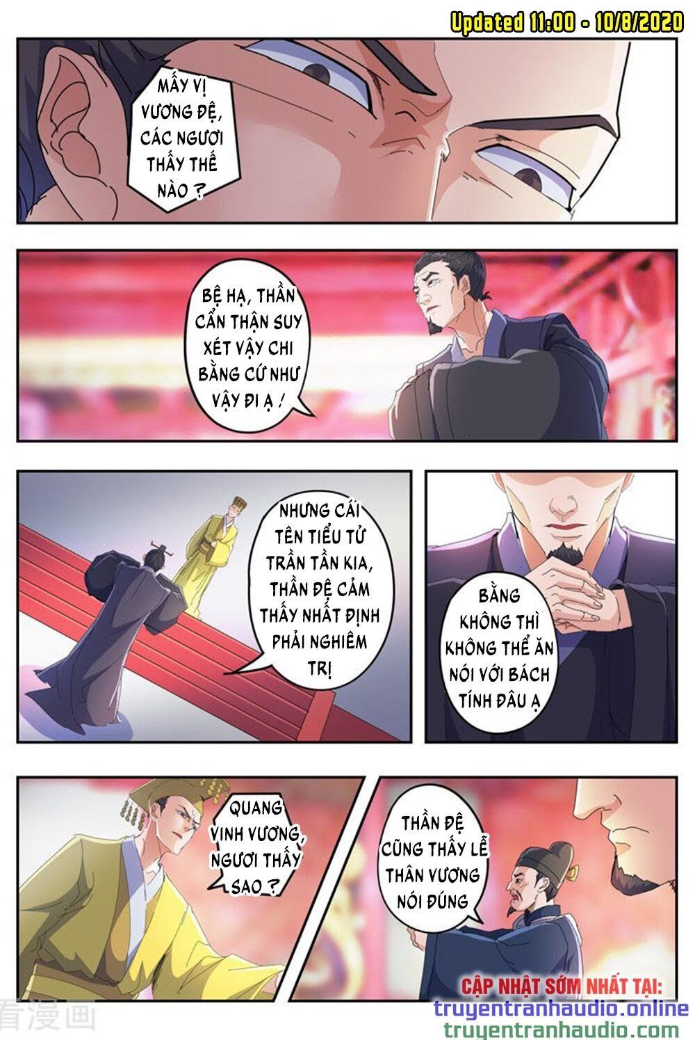 đọc truyện Võ Thần Chúa Tể Chương 414 ảnh 4 tại Thiên Thai Truyện